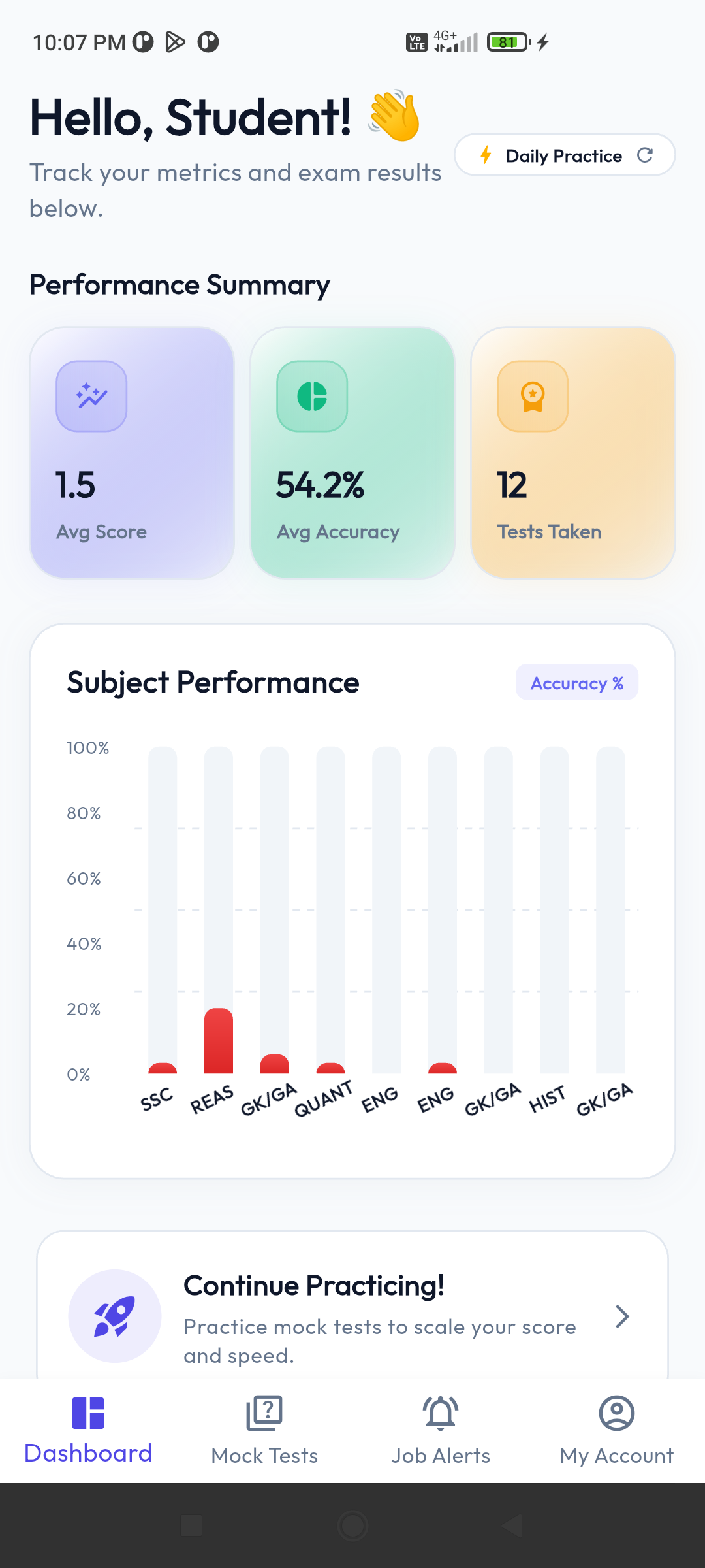 Live Mobile App Preview